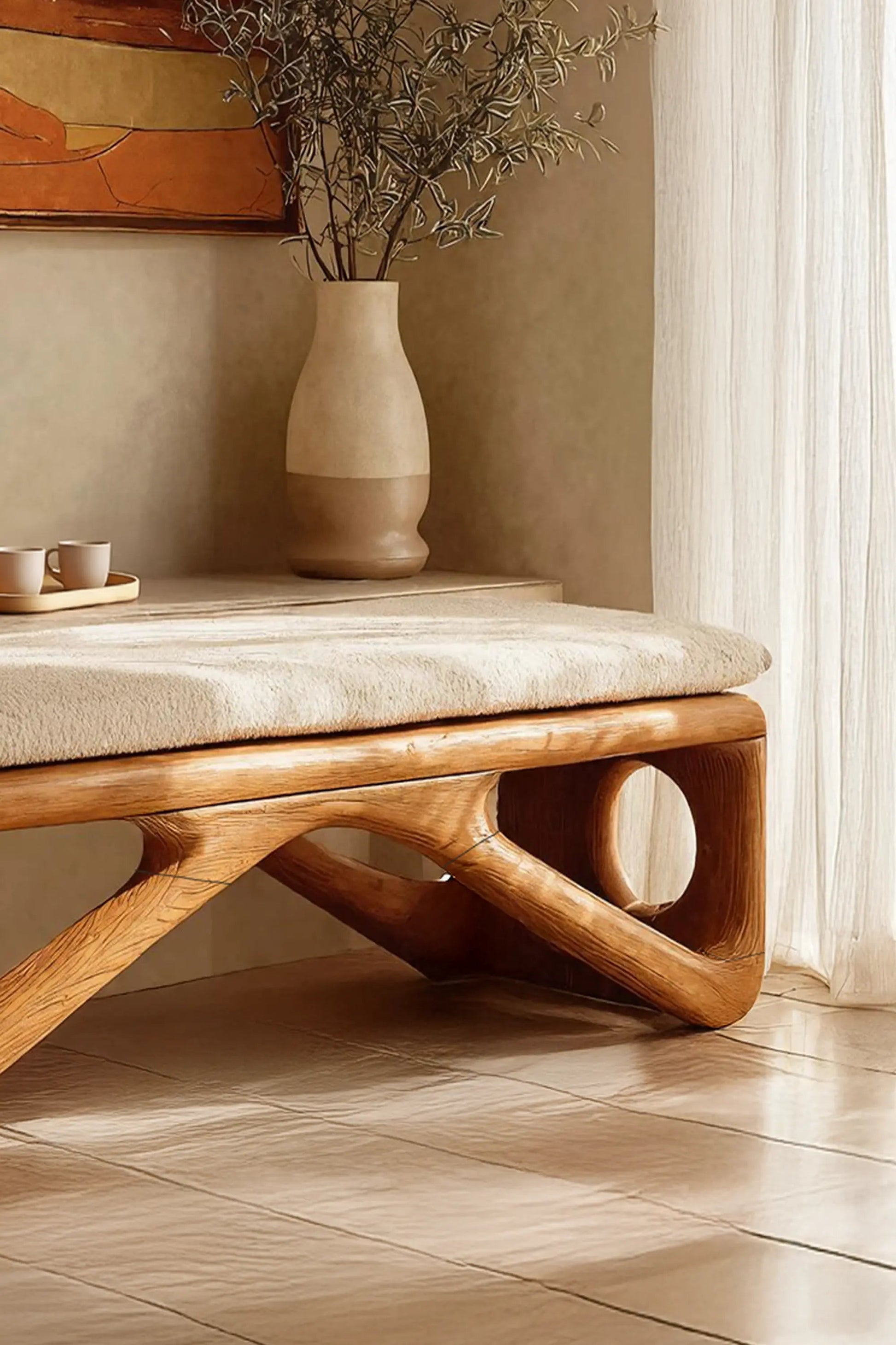 Farmhouse Wooden Bench For Cozy Bedroom Corners Kitchnce