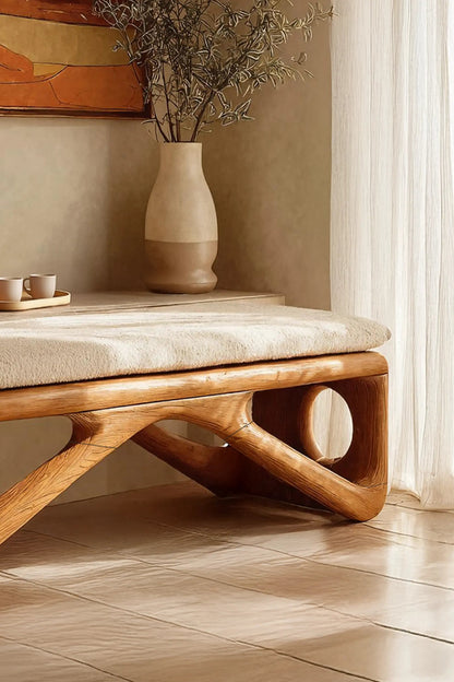 Farmhouse Wooden Bench For Cozy Bedroom Corners Kitchnce