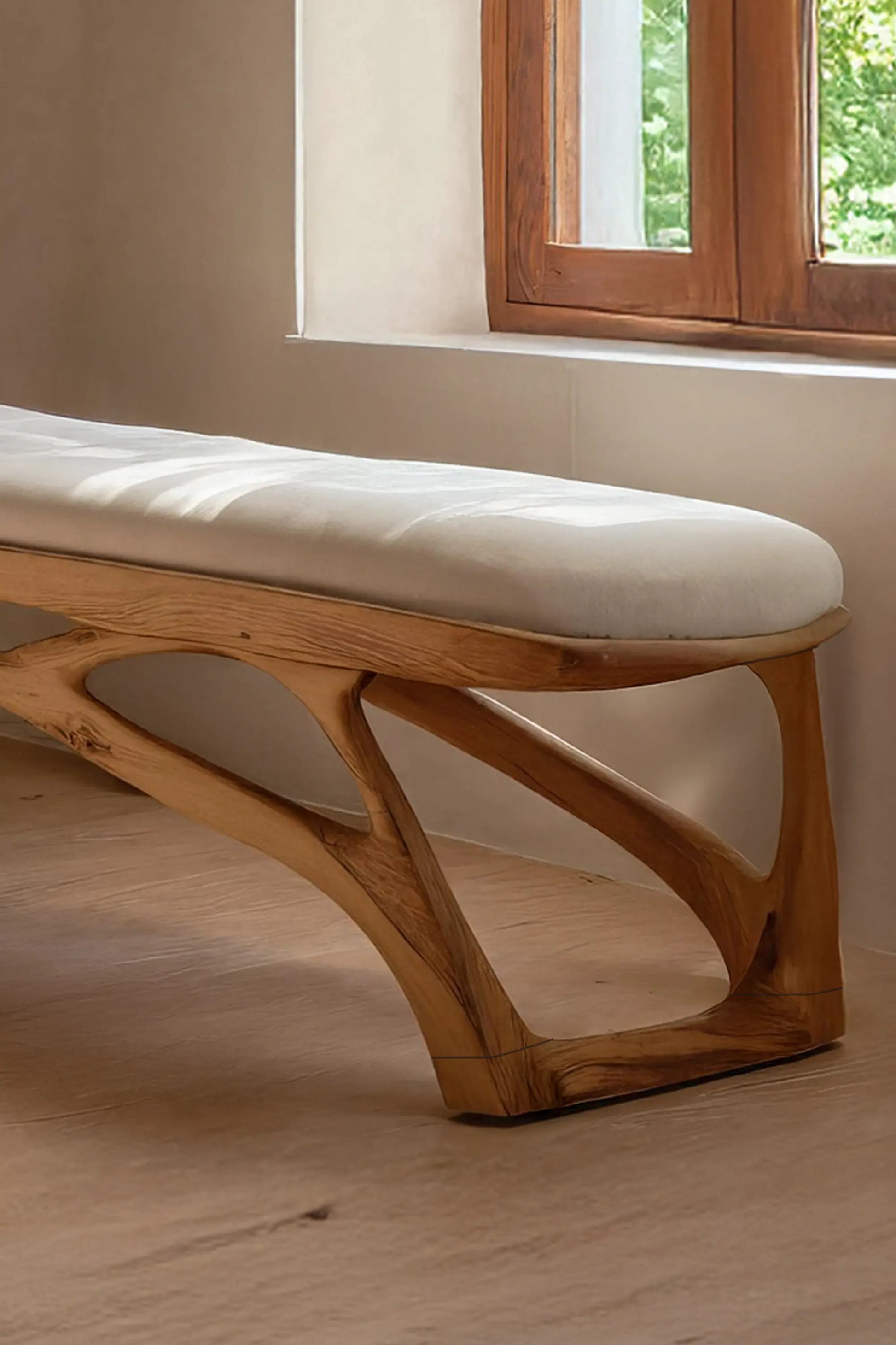 Minimalist Wooden Bench For Bedroom Interior Accent Kitchnce