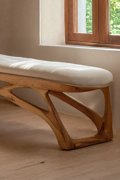 Minimalist Wooden Bench For Bedroom Interior Accent Kitchnce