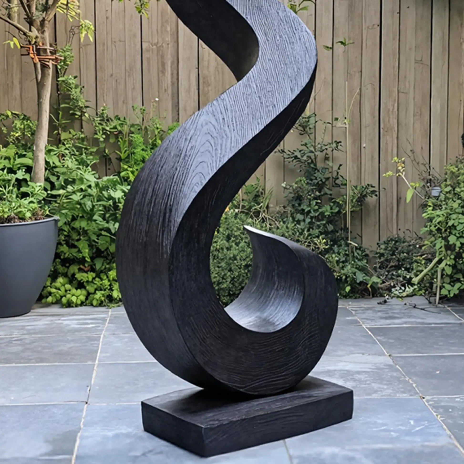 Handcrafted 3D Wood Art For Garden Focal Point Design Kitchnce