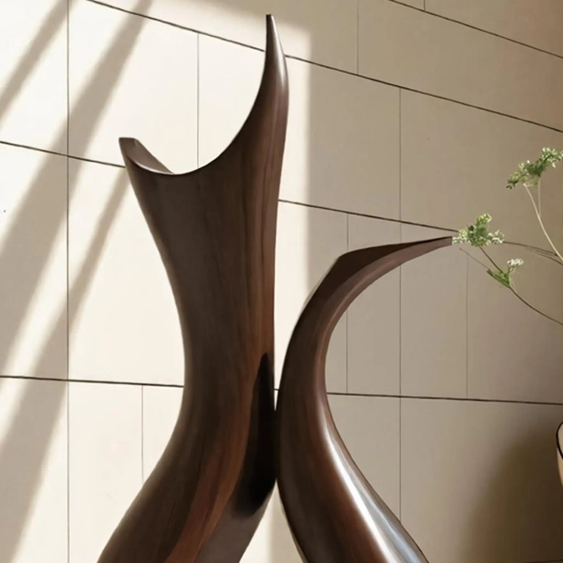 Farmhouse Abstract Sculpture For Furniture Rustic Decor Kitchnce