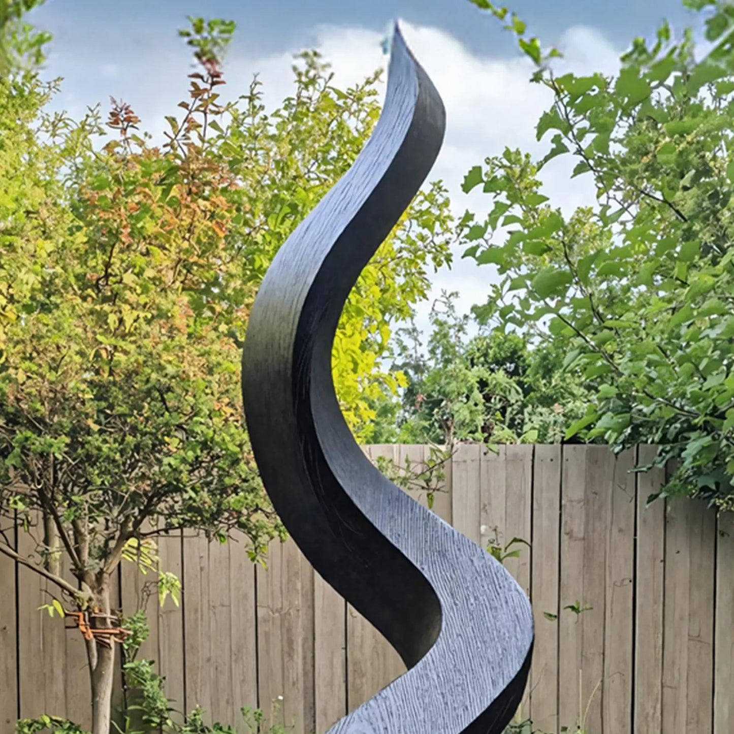 Handcrafted 3D Wood Art For Garden Focal Point Design Kitchnce