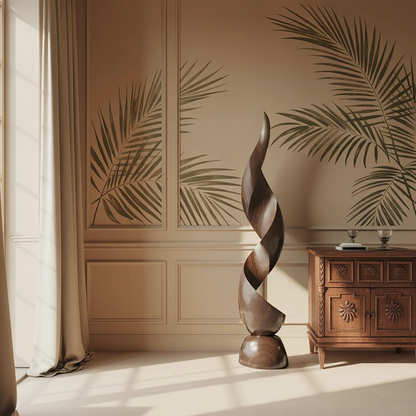 Handcrafted Organic Contemporary Landscape Sculpture For Office Decor Kitchnce