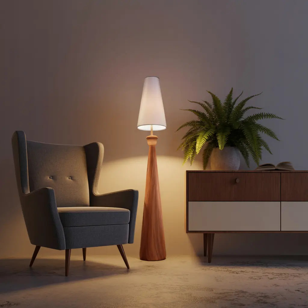 Modern Wood Table Lamps For Bedroom And Living Room Kitchnce