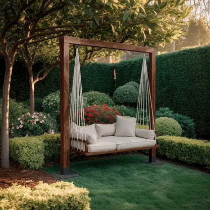 Modern Outdoor Daybed Swing For Poolside Or Garden Kitchnce