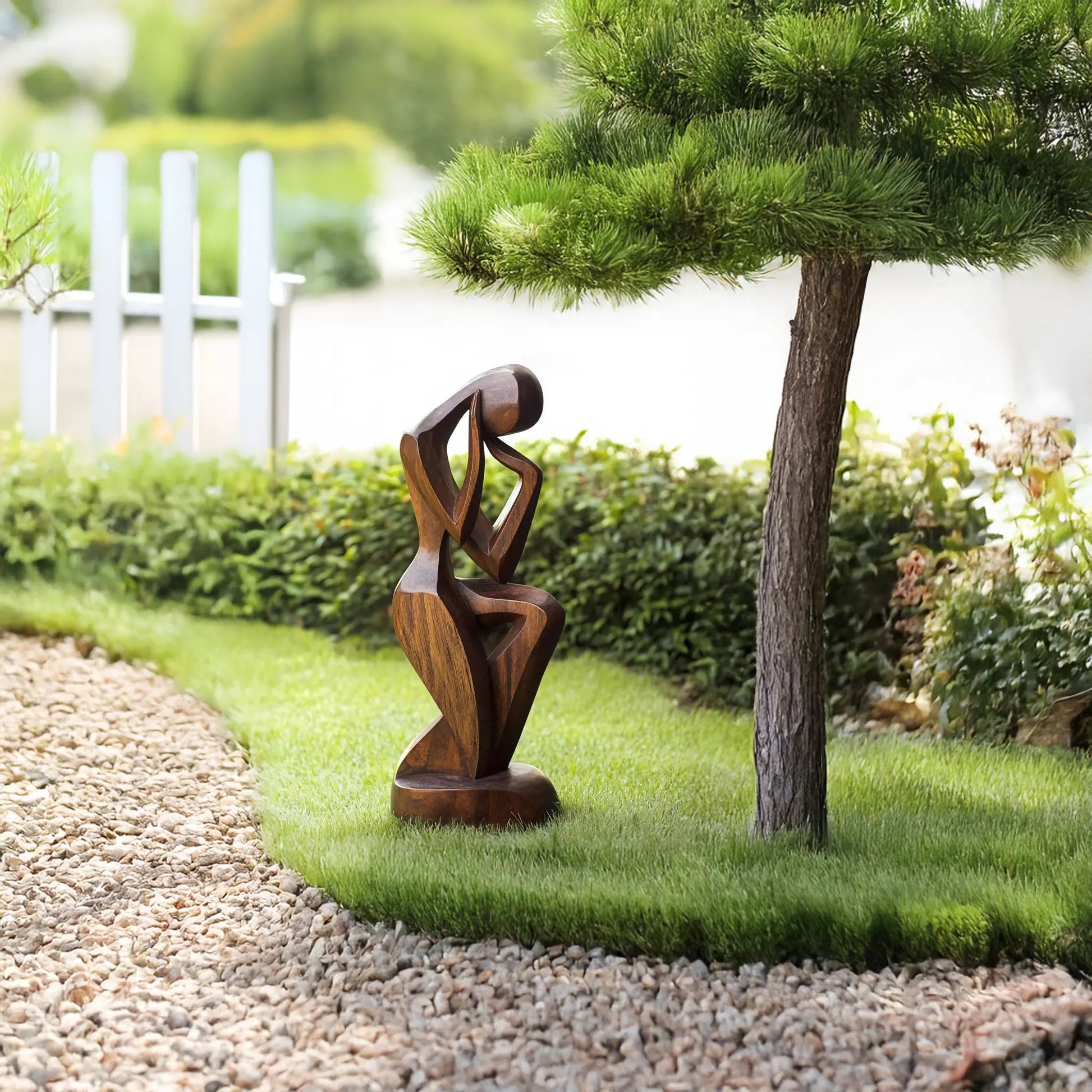 Farmhouse 3D Wood Art For Garden Accent Statement Piece Kitchnce