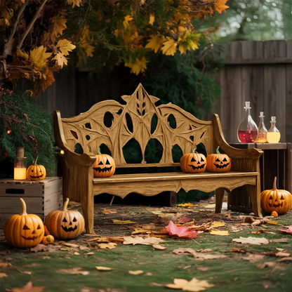 Mid Century Halloween Patio Chair For Spooky Outdoor Design Kitchnce
