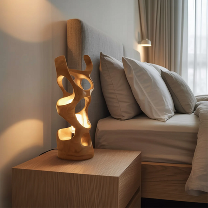 Modern Abstract Table Lamp For Bedroom Or Living Room Kitchnce
