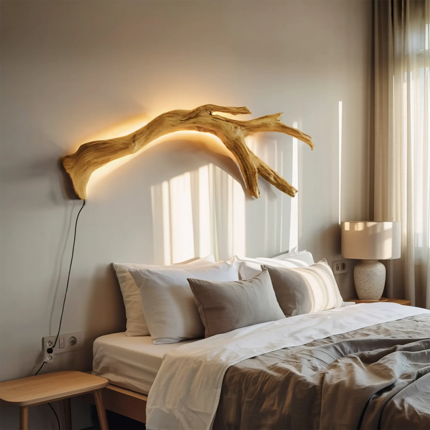 Modern Organic Branch LED Wall Lamp For Bedroom Kitchnce