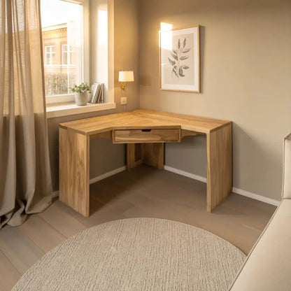 Modern Minimalist Corner Desk For Home Office Setup Kitchnce