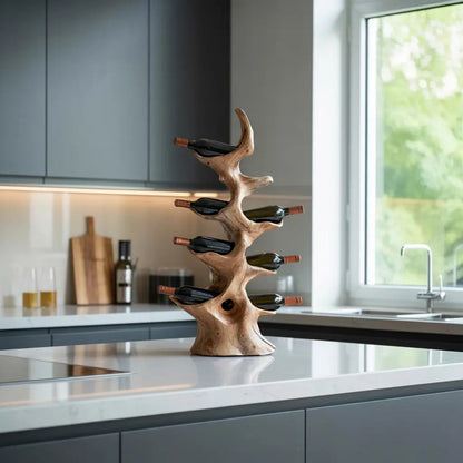 Handcrafted Wine Rack For Furniture Wine Display Unit Kitchnce