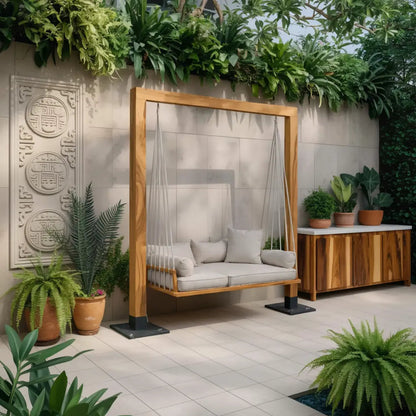 Modern Outdoor Daybed Swing For Poolside Or Garden Kitchnce