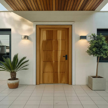 Modern Panel Door Design For Living Room And Hallway Kitchnce