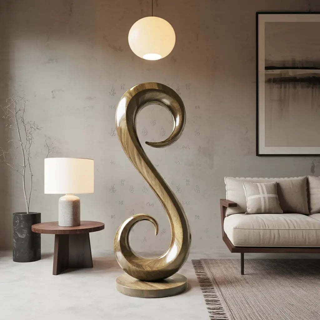 Handcrafted Organic Contemporary Landscape Sculpture For Home Decor Kitchnce
