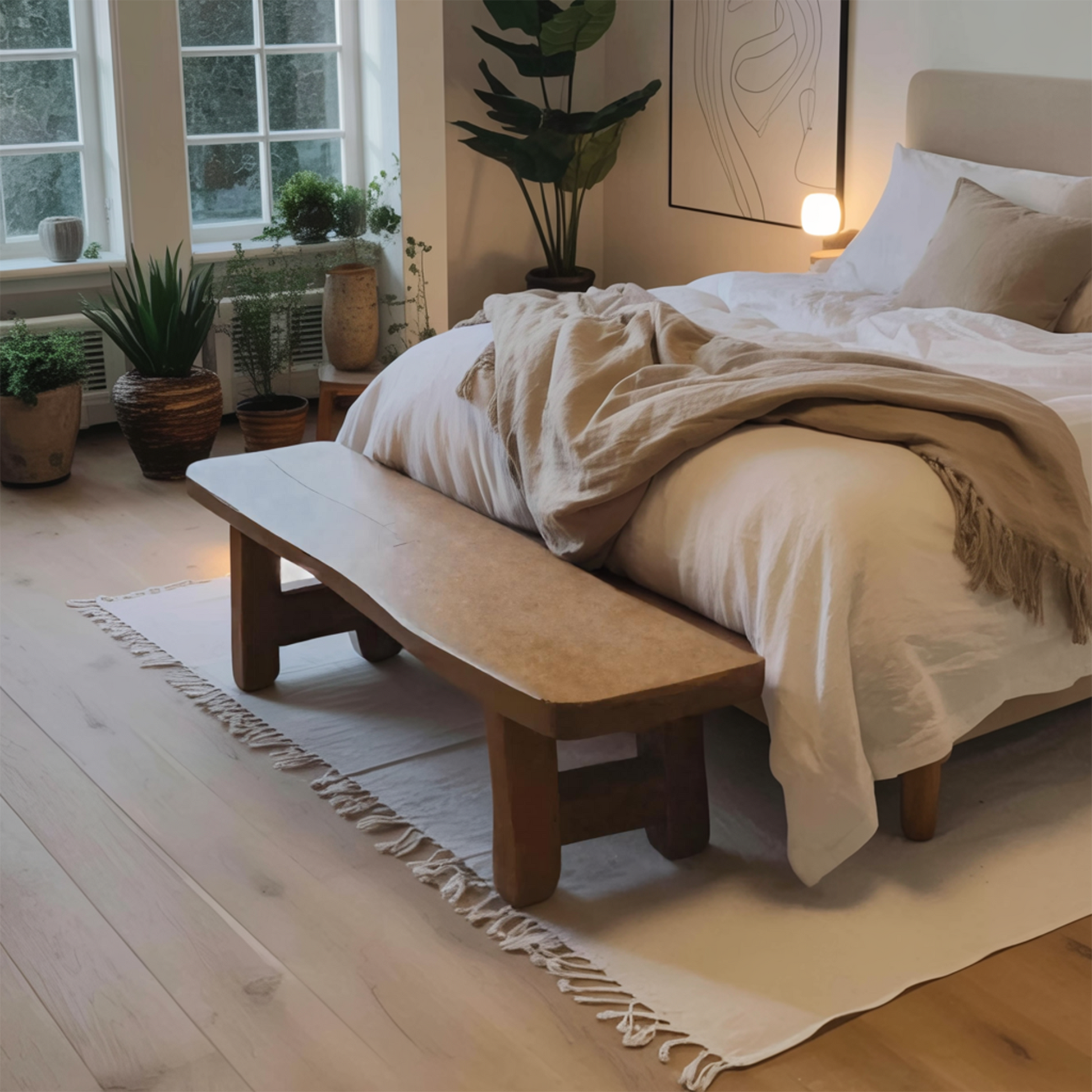 Minimalist End Of Bed Bench For Bedroom Entryway Kitchnce