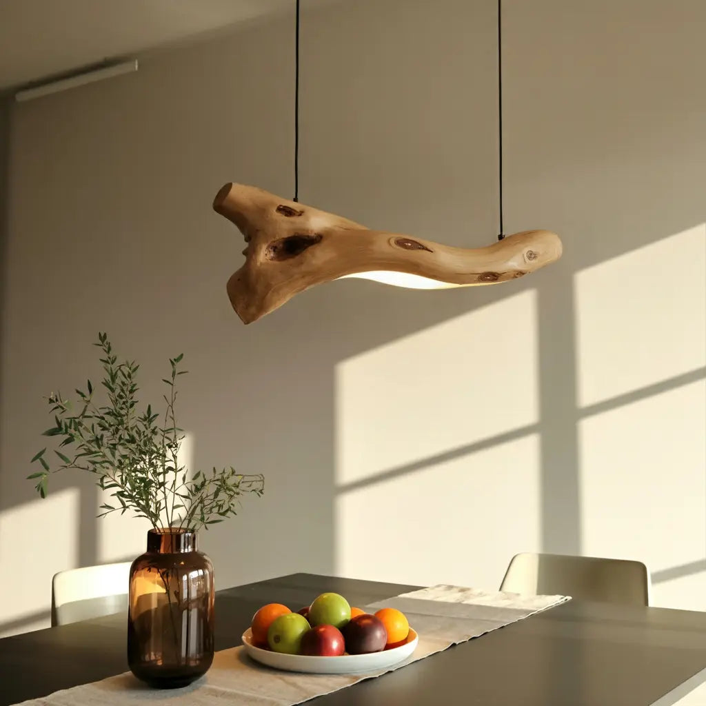 Modern Rustic Pendant Light With Tree Branch Design For Living Room Or Dining Kitchnce