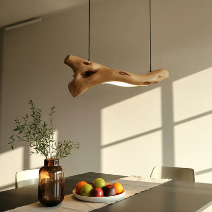 Modern Rustic Pendant Light With Tree Branch Design For Living Room Or Dining Kitchnce
