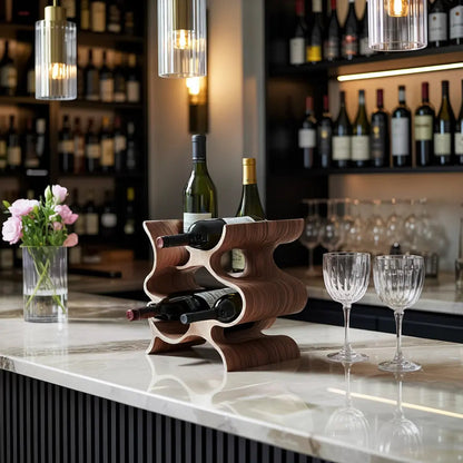 Farmhouse Wine Stand For Furniture Accent Feature Kitchnce