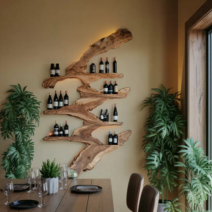 Handcrafted Wine Stand For Kitchen Wine Bottle Rack Kitchnce