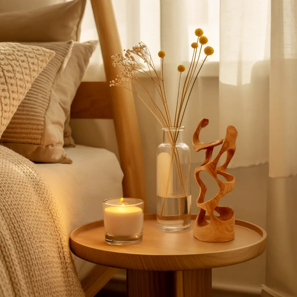 Modern Abstract Table Lamp For Bedroom Or Living Room Kitchnce