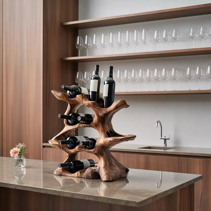 Farmhouse Wine Holder For Kitchen Rustic Wall Design Kitchnce