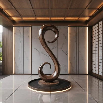 Handcrafted Organic Contemporary Landscape Sculpture For Home Decor Kitchnce