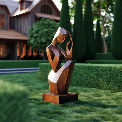 Handcrafted 3D Wood Art For Outdoor Nature Theme Setting Kitchnce