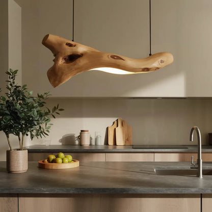 Modern Rustic Pendant Light With Tree Branch Design For Living Room Or Dining Kitchnce