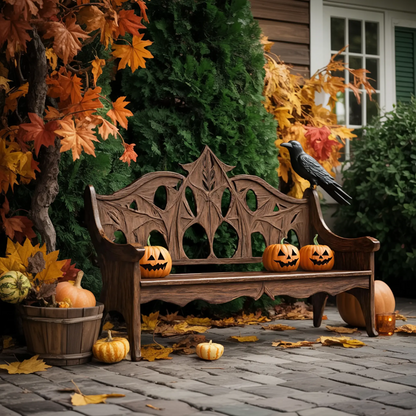 Mid Century Halloween Patio Chair For Spooky Outdoor Design Kitchnce