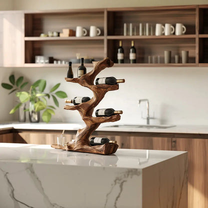 Rustic Wine Holder For Furniture Display Shelf Ideas Kitchnce