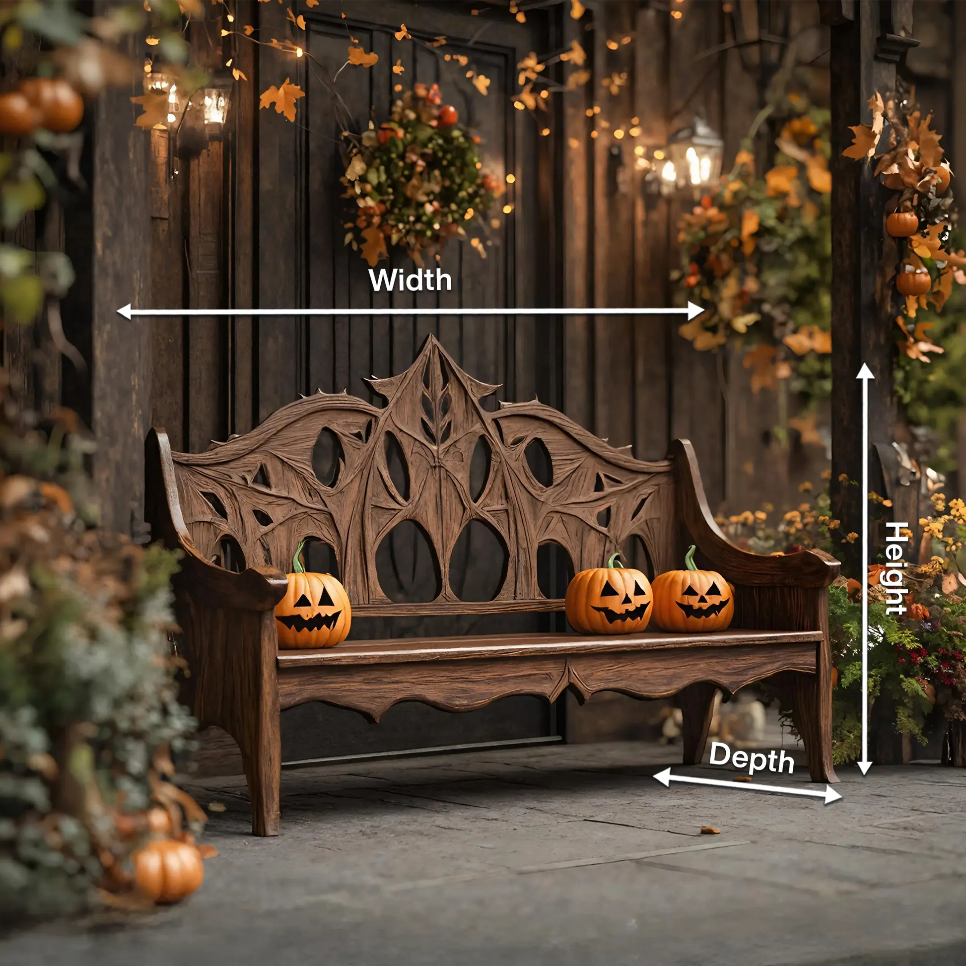Mid Century Halloween Patio Chair For Spooky Outdoor Design Kitchnce