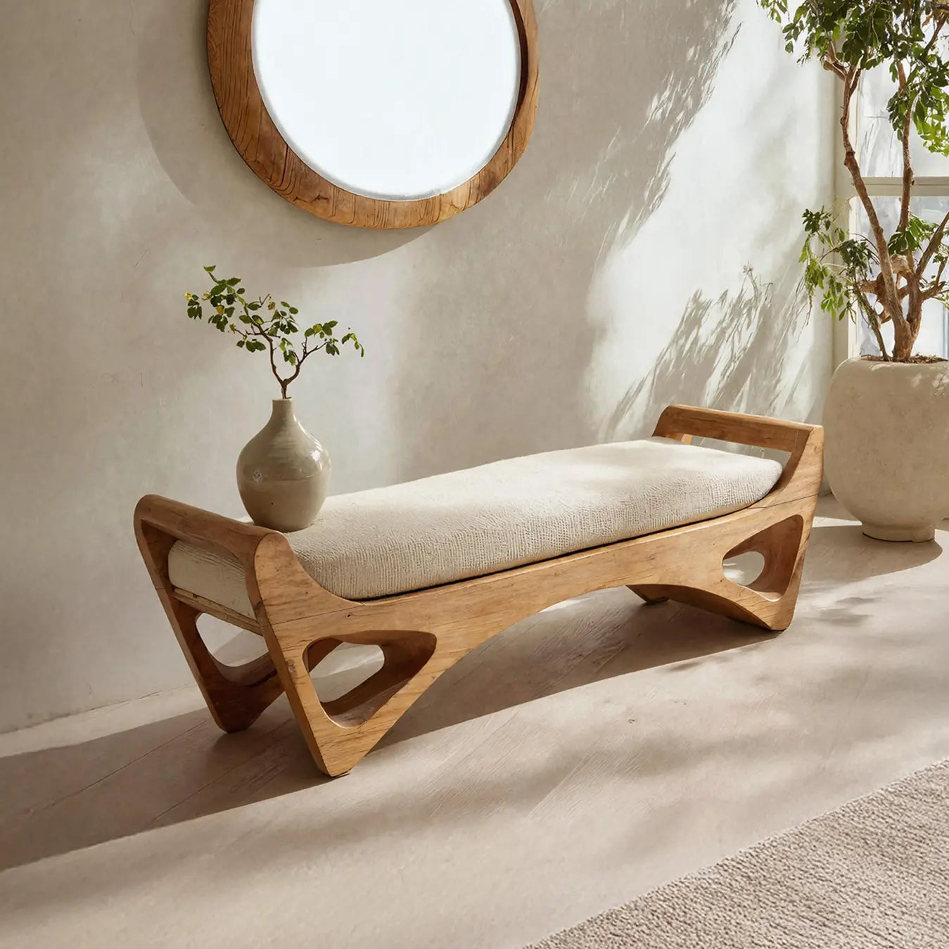 Handcrafted Bedroom Bench For Functional Furniture Styling Kitchnce