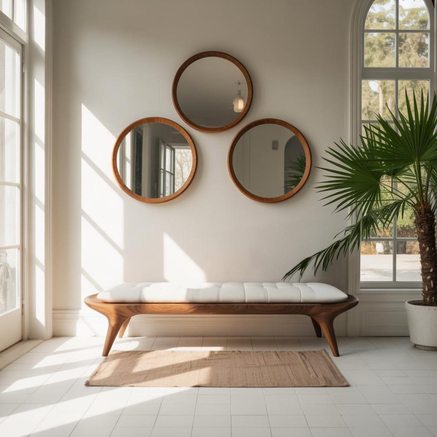 Modern Minimalist Bench For Hallway And Entryway Seating Kitchnce