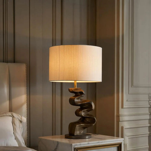 Modern Sculptural Table Lamp For Living Room And Bedroom Kitchnce