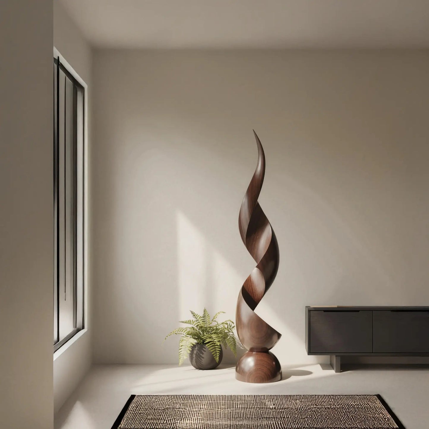 Handcrafted Organic Contemporary Landscape Sculpture For Office Decor Kitchnce