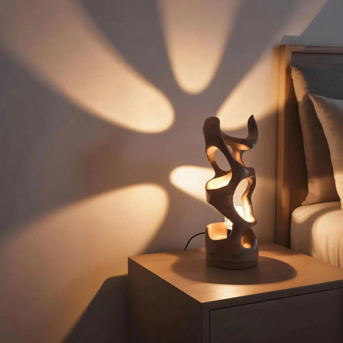 Modern Abstract Table Lamp For Bedroom Or Living Room Kitchnce