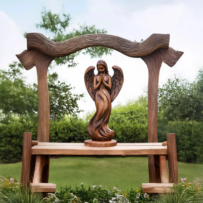 Rustic Abstract Sculpture For Furniture Wall Centerpiece Kitchnce