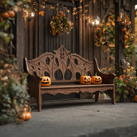 Mid Century Halloween Patio Chair For Spooky Outdoor Design Kitchnce