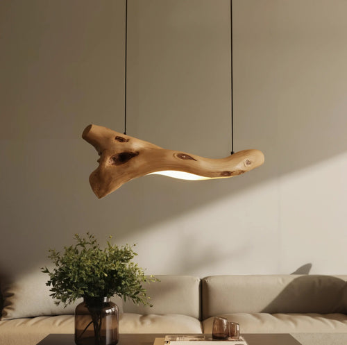 Modern Rustic Pendant Light With Tree Branch Design For Living Room Or Dining Kitchnce