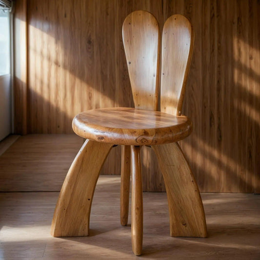 Whimsical Bunny Kids Chair For Playroom Or Reading Nook Kitchnce