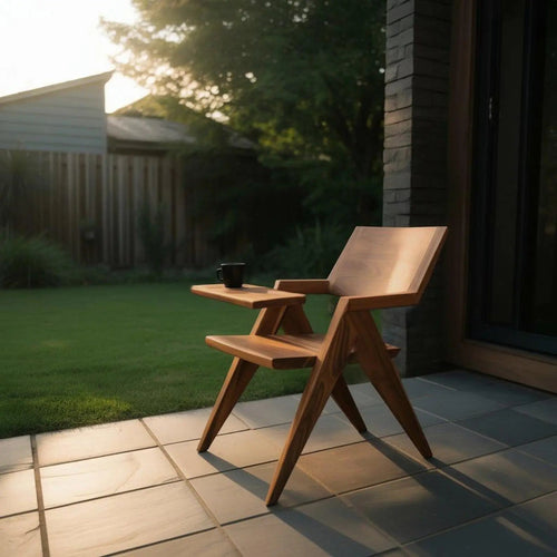 Modern Minimalist Outdoor Lounge Chair For Patio And Balcony Kitchnce
