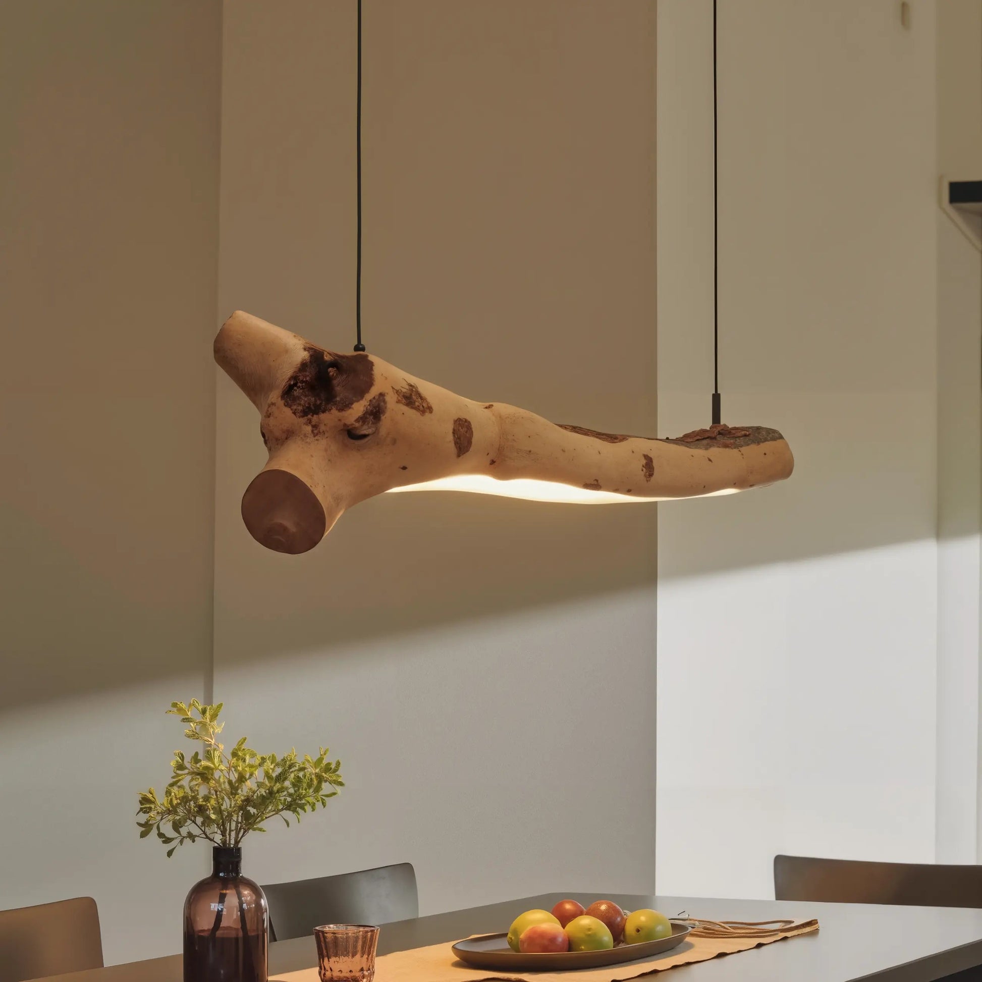 Rustic Hanging Light Fixture Branch Chandelier For Dining Room And Kitchen Island Kitchnce