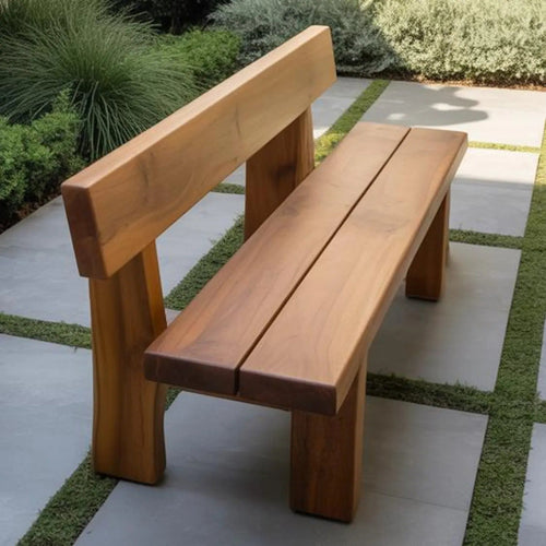 Minimalist Outdoor Garden Bench For Patio Balcony Courtyard Kitchnce