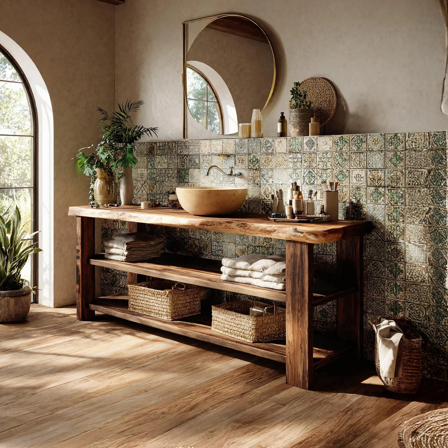 Farmhouse Vanity With Storage For Bathroom Decor Ideas Kitchnce