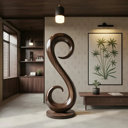 Handcrafted Organic Contemporary Landscape Sculpture For Home Decor Kitchnce