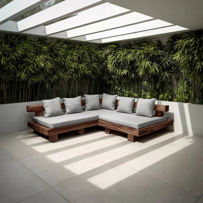 Minimalist Outdoor Sofa Set For Patio Garden And Poolside Kitchnce