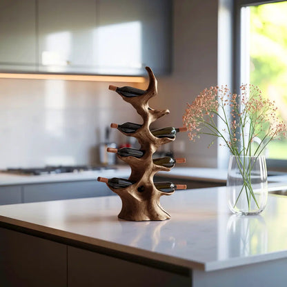 Handcrafted Wine Rack For Furniture Wine Display Unit Kitchnce