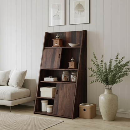 Modern Slanted Cabinet With Sliding Doors For Kitchen Entryway And Living Room Kitchnce