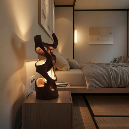 Modern Abstract Table Lamp For Bedroom Or Living Room Kitchnce